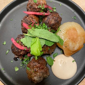 Laser Wolf - lamb meatballs - Middle Eastern Near Me - Philadelphia, Pennsylvania