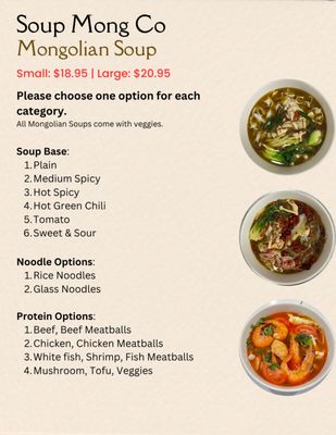 Menu photo 4 Hanoi Hot Pot Hillsboro, OR