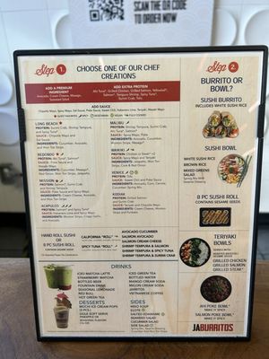 Menu photo 1 Jaburritos Las Vegas, NV