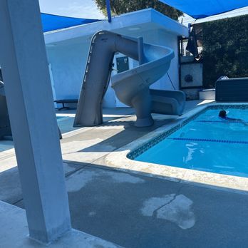 Lucile Cowle Swim School - Diving board replaced with water slide - Swimming Lessons/Schools Near Me - Burbank, California Lucile Cowle Swim School - Diving board replaced with water slide - Swimming Lessons/Schools Near Me - Burbank, California