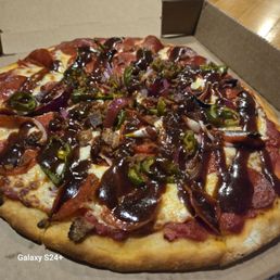 The Texan...BBQ chicken. Yummy! The Texan...BBQ chicken. Yummy!