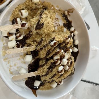 The Breakfast Bar - S'mores popsicles after my friend already ate half of one - Breakfast & Brunch Near Me - Duluth, Georgia