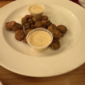 The Red Clay Table - Salty salty okra - New American Near Me - Sheffield, Alabama
