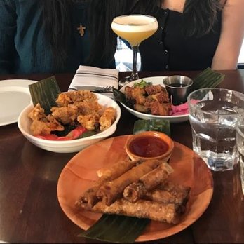 FOB Kitchen - Lechon x Lumpia x Chicken Skins (?) and Cocktail: GOLDEN STATE OF MIND 3 - Filipino Near Me - Oakland, California