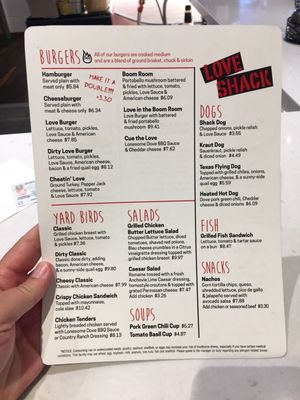 Menu photo 4 Love Shack Fort Worth, TX