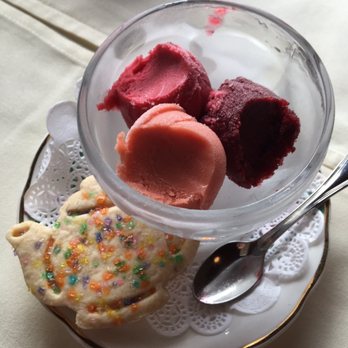 Queen Mary Tea Room - sorbet start to high tea - Desserts Near Me - Seattle, Washington Queen Mary Tea Room - sorbet start to high tea - Desserts Near Me - Seattle, Washington