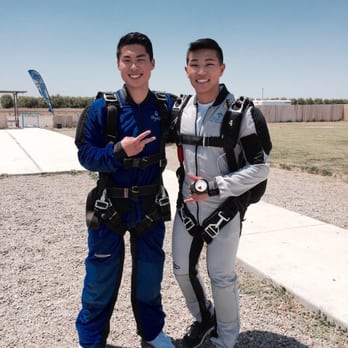 Skydive California - With my buddy - Skydiving Near Me - Tracy, California