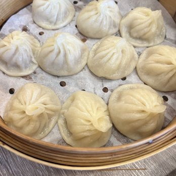 Dumpling Kitchen - A1. Shanghai-Style Steamed Pork Dumplings (10) - Chinese Near Me - San Francisco, California