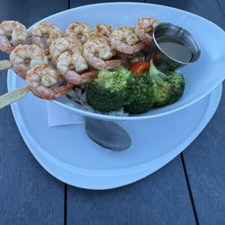 Chipotle shrimp bowl