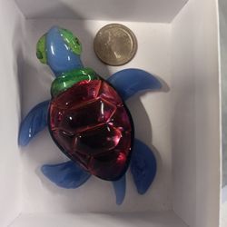 Organic Glass Art & Gifts - Glass turtle!