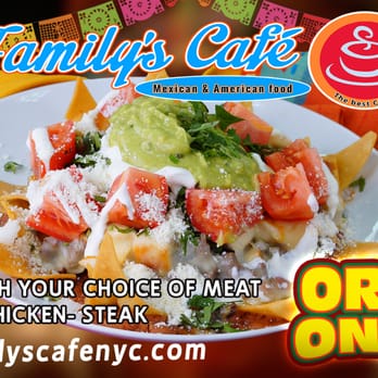 Family's Cafe - a plate of nachos - Mexican Near Me - Bronx, New York Family's Cafe - a plate of nachos - Mexican Near Me - Bronx, New York