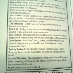 Trojan House Deli & Catering - Page 1 of menu