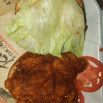 Roosters - fried chicken sandwich, had them do a hot sauce on it #yum #ReviewsByRL - Chicken Wings Near Me - Grove City, Ohio Roosters - fried chicken sandwich, had them do a hot sauce on it #yum #ReviewsByRL - Chicken Wings Near Me - Grove City, Ohio