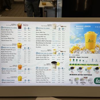 ALittle Tea - menu as of 08/05/2026 - Bubble Tea Near Me - Rowland Heights, California