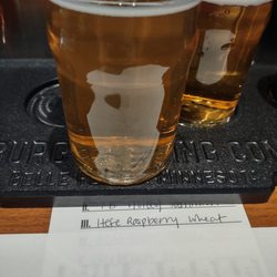 Oldenburg Brewing Company - Hefe Raspberry Wheat ..mmmmmmm