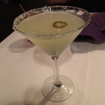 Global Grill - Jalapeño infused margarita martini - New American Near Me - Pensacola, Florida