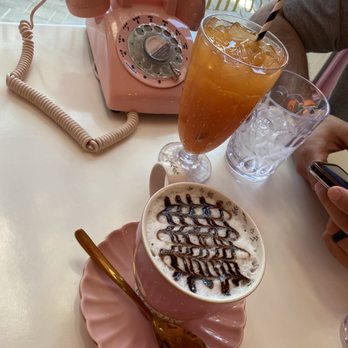 Mrs Coco - Cappuccino and blood orange Italian soda - Cafes Near Me - Henderson, Nevada