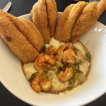Geechie's Southern Style Restaurant - Geechie Bowl with Catfish, Shrimp, and Grits - Southern Near Me - Killeen, Texas