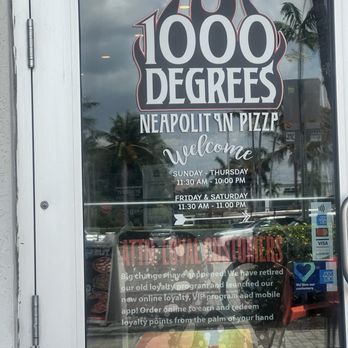 1000 Degrees Pizza - North Miami Beach, FL - Entrance - Pizza Near Me - North Miami Beach, Florida