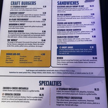Stearman Field Bar & Grill - Menu 4 of 6 7/2022 - American Near Me - Benton, Kansas Stearman Field Bar & Grill - Menu 4 of 6 7/2022 - American Near Me - Benton, Kansas
