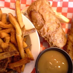 Smokin' Joe's BBQ - Battered fish and chips