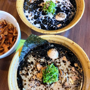 Noods Ramen Bar - Black garlic miso ramen and black garlic tonkotsu - Ramen Near Me - Honolulu, Hawaii Noods Ramen Bar - Black garlic miso ramen and black garlic tonkotsu - Ramen Near Me - Honolulu, Hawaii