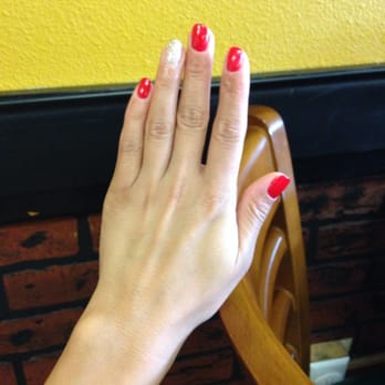 Nail Tech - My gel nails done at Nail Tech... OPI Red with silver glitter on the ring fingers ;^) - Nail Salons Near Me - Fair Oaks, California Nail Tech - My gel nails done at Nail Tech... OPI Red with silver glitter on the ring fingers ;^) - Nail Salons Near Me - Fair Oaks, California