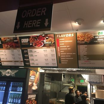 Wingstop - Menu as of 11/08/17 - Chicken Wings Near Me - Honolulu, Hawaii