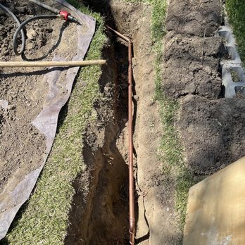 Titan Plumbing and Rooter - Clean Main water line installation - Plumbing Near Me Titan Plumbing and Rooter - Clean Main water line installation - Plumbing Near Me