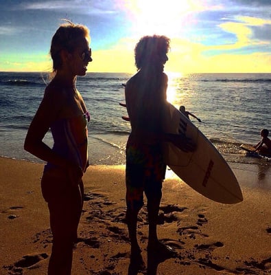 Private Lessons! - Feel safe and confident on the ocean with our safety-minded, attentive instructors, and have fun out there! We are a licensed and insured surf school, located at the North Shore of Oahu.

We provide more instructors and lifeguards in our lessons than any other surf school on the island. Our surf school makes surfing safe, easy, and a fun experience for everyone.

We offer surf lessons to people of all ages and abilities, whether it’s your first time riding the waves or you’re a more advanced surfer. We make sure you receive plenty of individual instruction by keeping a balanced ratio of instructors to students.

For first time surfers, we start with a beach lesson to explain ocean safety.

Safety is important to us. We are lifeguards certified by the Red Cross and surfing instructors certified by the state of Hawaii. Our patience and strong ocean skills are the keys to our satisfied and returning guests.

We also offer surf camps, which are two-hour instruction lessons packaged at a reduced rate when booking three or five surf sessions.

Ready to get on the water? Book a surf lesson, and we’ll see you on the shore!