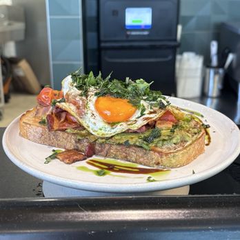 Moongoat Greenhouse - Avo toast - Coffee Roasteries Near Me - Costa Mesa, California