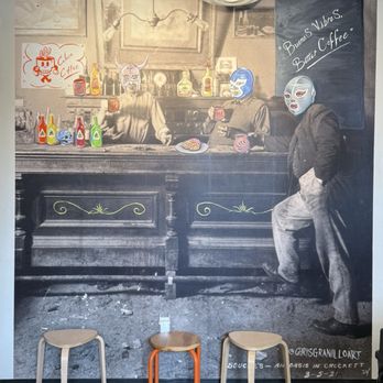 Calaca Coffee - Wall painting at La Calaca - Cafes Near Me - Crockett, California