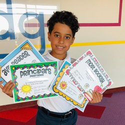 Prestonwood Christian Academy - Lower School student has big success in Principal's Reading Pals program.