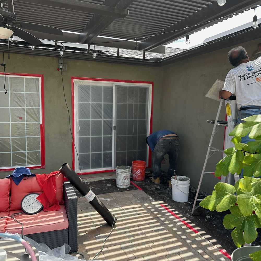 Stucco Repair Guy - All the doors, windows, and patio were proctected - Stucco Services Near Me Stucco Repair Guy - All the doors, windows, and patio were proctected - Stucco Services Near Me