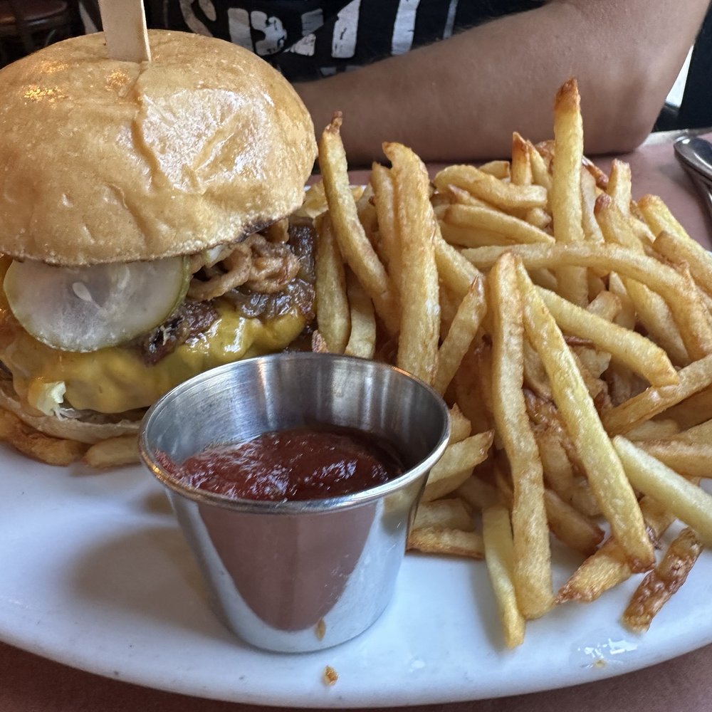 The Smith - Smith burger with tasty fries and amazing ketchup! - New American Near Me - Washington, DC, District of Columbia The Smith - Smith burger with tasty fries and amazing ketchup! - New American Near Me - Washington, DC, District of Columbia