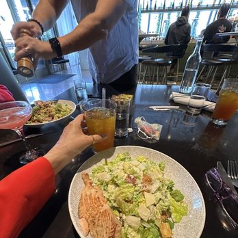 The Goldfinch - Caesar salmon so delicious - New American Near Me - Irvine, California
