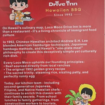 Loco Moco Drive Inn - Hawaiian Near Me - Honolulu, Hawaii