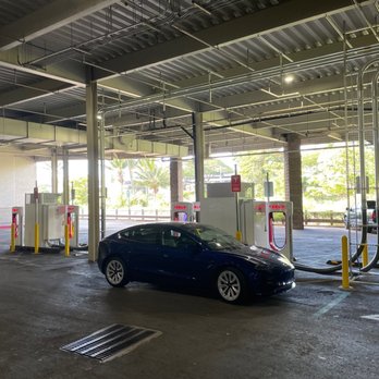 Tesla SuperCharger - Two parallel parking stalls - EV Charging Stations Near Me - Aiea, Hawaii Tesla SuperCharger - Two parallel parking stalls - EV Charging Stations Near Me - Aiea, Hawaii