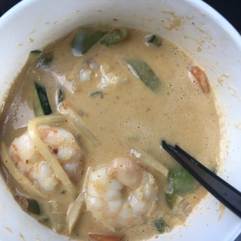 Thai Chili 2go - Tom Kha Gai** plus Shrimp  Oh yeahhhhhhhhh!!!!! - Thai Near Me - Gilbert, Arizona