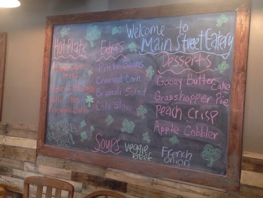 Menu photo 2 Main Street Eatery Somerville, TN Menu photo 2 Main Street Eatery Somerville, TN