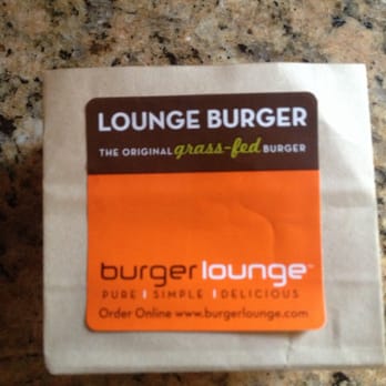 Burger Lounge - The bag your fries come in at the "Lounge". - Burgers Near Me - Temecula, California
