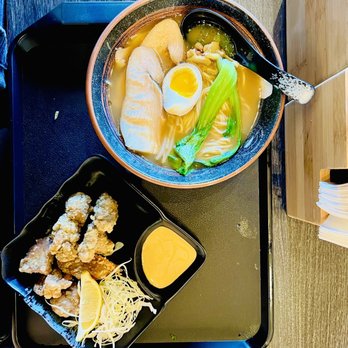 Itton Ramen - Classic Chicken Ramen (Top) Chicken Karaage (Bottom) - Ramen Near Me - Bloomington, Minnesota