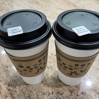Agapao Coffee - Two El Jefe coffees to-go - Coffee & Tea Near Me - Santa Fe, New Mexico