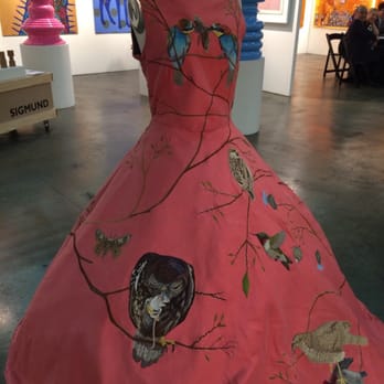 LA Art Show - I want this dress! - Art Galleries Near Me - Los Angeles, California