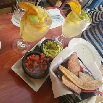 Yuca Bar - White sangria and chips. Love the plantain chips and fresh salsa! - Latin American Near Me - New York, New York Yuca Bar - White sangria and chips. Love the plantain chips and fresh salsa! - Latin American Near Me - New York, New York