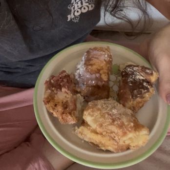 Parlor Doughnuts - Pictured: Cinnamon French Toast, Churro, Maple BaconMaple, Blueberry Hill - Coffee & Tea Near Me - Gainesville, Florida