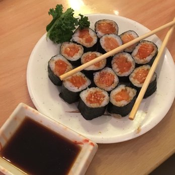 Flying Roll - My salmon roll was amazing - Sushi Bars Near Me - Duluth, Georgia Flying Roll - My salmon roll was amazing - Sushi Bars Near Me - Duluth, Georgia