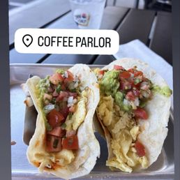 Healthy Egg tacos!