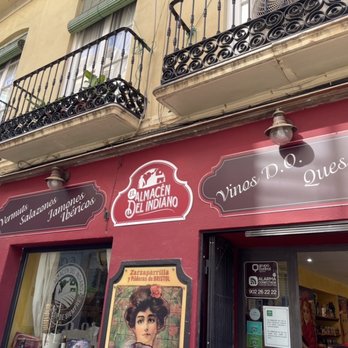 El Almacén Del Indiano - Entrance - Tapas Bars Near Me - Málaga, Massachusetts