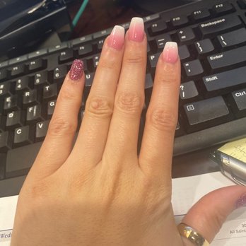 Exotic Nails Spa - What I got! & this is 4 days later (I added some cuticle oil, for the picture sake but I'm still happy with what I got) - Nail Salons Near Me - Noblesville, Indiana Exotic Nails Spa - What I got! & this is 4 days later (I added some cuticle oil, for the picture sake but I'm still happy with what I got) - Nail Salons Near Me - Noblesville, Indiana